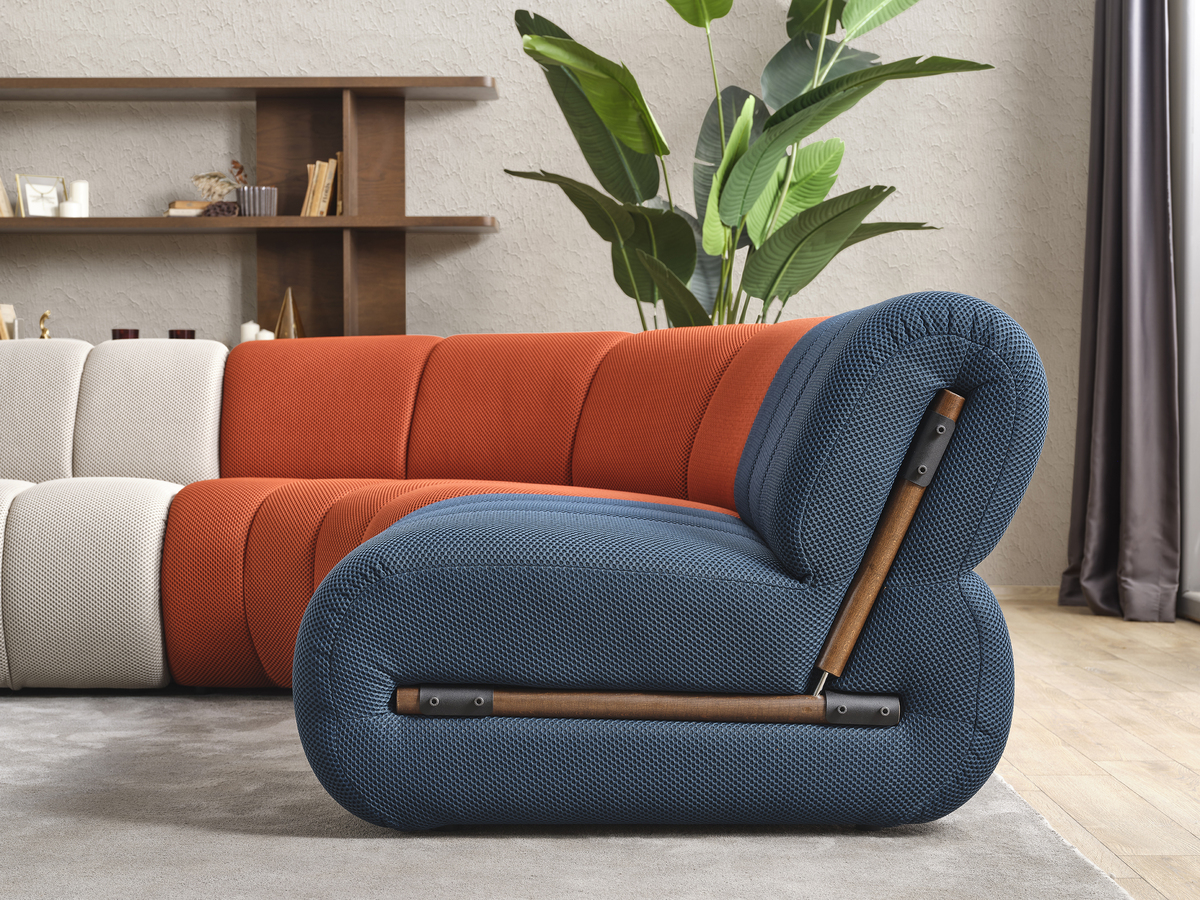 COLOURFUL SOFA - KLAPALI 2'Lİ PİYON