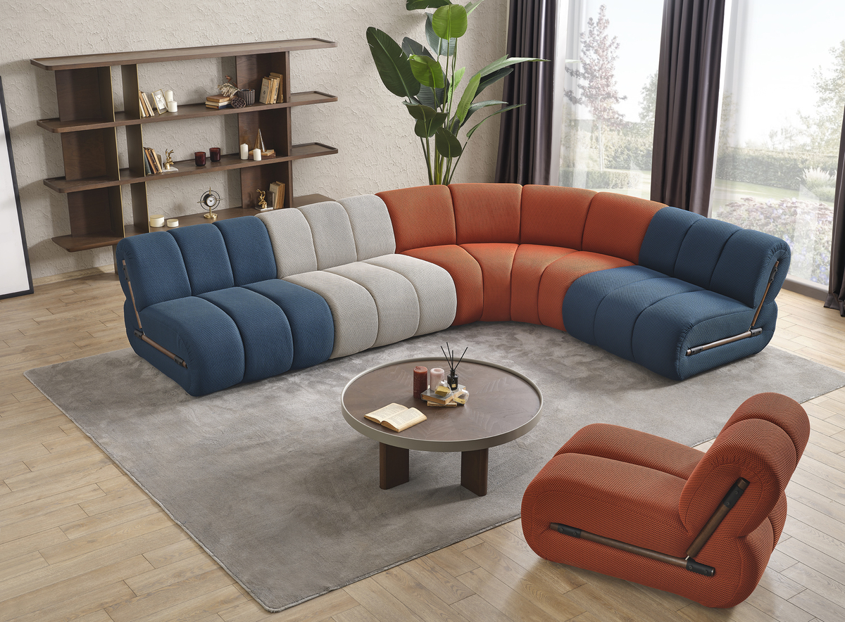 COLOURFUL SOFA - L KÖŞE